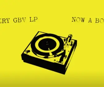 Everygbvlp.com(Guided By Voices Album By Album) Screenshot