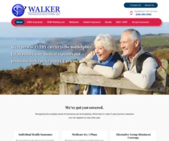 Everyhealthplan.com(Walker Insurance Solutions) Screenshot