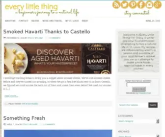 Everylittlethingblog.com(From book to blog) Screenshot