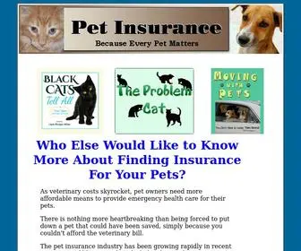 Everypetmatters.com(Pet Insurance) Screenshot