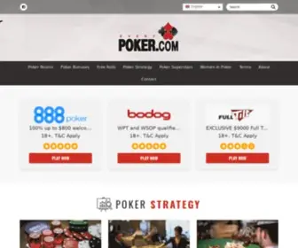 Everypoker.com Screenshot