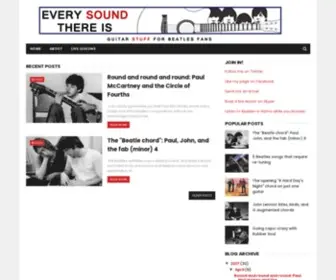 Everysoundthereis.com(Every Sound There Is) Screenshot