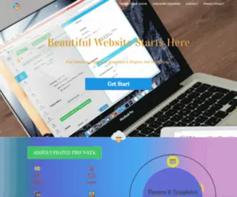 Everytheme.co.uk(Make A Beautiful Website with Premium Themes for Free) Screenshot
