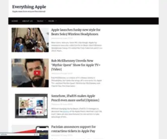 Everything-Apple.news(Apple news from around the internet) Screenshot