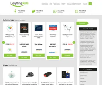 Everything-Deals.com(Everything Deals) Screenshot