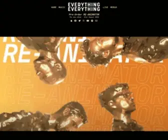 Everything-Everything.co.uk(Everything Everything) Screenshot