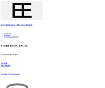 Everything-Excel.com(Everything Excel Knowledge Hub) Screenshot