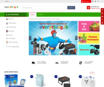 Everything.lk(Sri Lanka's best deals on electronics) Screenshot