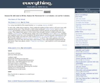 Everything2.net(Everything2) Screenshot