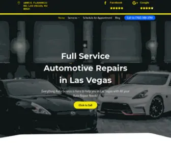 Everythingautoservice.com(Home Las Vegas) Screenshot