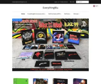 EverythingbluStore.com(EverythingBlu) Screenshot