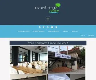 Everythingcebu.com(Your Complete Guide To Cebu) Screenshot