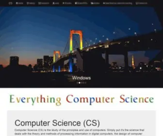 Everythingcomputerscience.com(CS Home) Screenshot