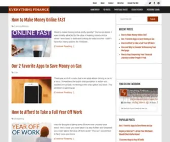 Everythingfinanceblog.com(Everything Finance) Screenshot