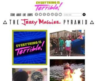 Everythingisterrible.com(Everything Is Terrible) Screenshot