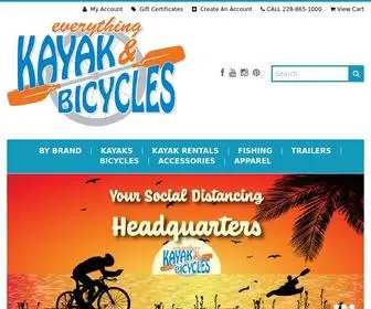 Everythingkayak.com(Kayaks & Stand Up Paddle Boards Online) Screenshot