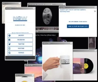 Everythingnow.com(Arcade Fire) Screenshot