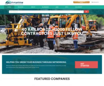 Everythingrailroad.com(Everything Railroad) Screenshot