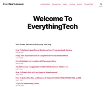 Everythingtech.dev(EverythingTech) Screenshot