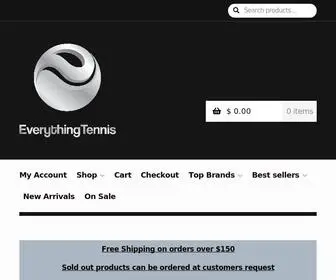 Everythingtennis.com.au(Everything Tennis) Screenshot