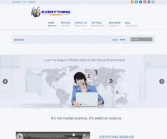Everythingwebinar.com(Virtual Presentations) Screenshot