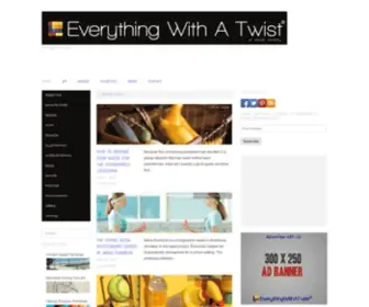 Everythingwithatwist.com(Art, People, Creativity) Screenshot