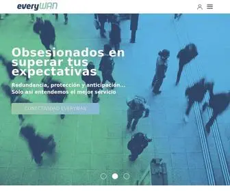 Everywan.com(Hosting, Fibra) Screenshot