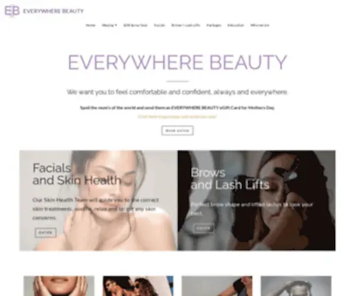 Everywherebeauty.com.au(EVERYWHERE BEAUTY Waxing) Screenshot