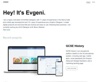 Eveskov.com(Evgeni Veskov) Screenshot