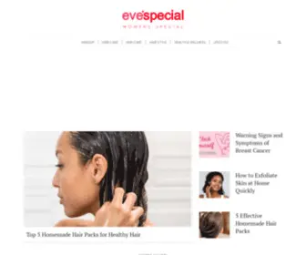 Evespecial.com(Eve's Special) Screenshot