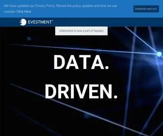 Evestment.com(The Source for Institutional Intelligence) Screenshot
