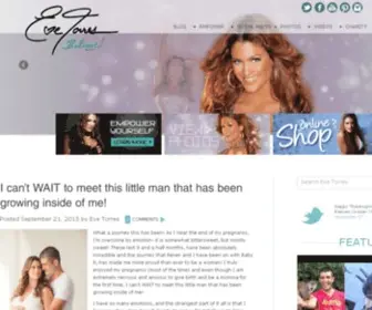Evetorres.com(Eve Torres Gracie) Screenshot