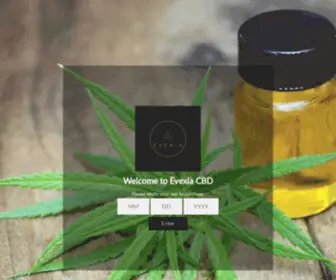 Evexiacbd.com(Evexia CBD) Screenshot