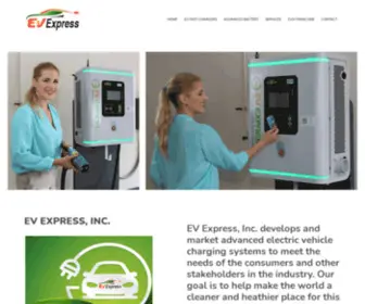 Evexpress.net(EV EXPRESS) Screenshot