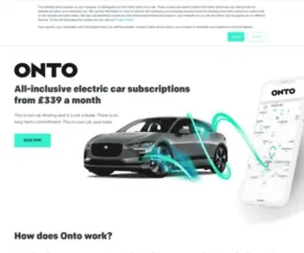 Evezy.co.uk(All-Inclusive Electric Car Subscriptions) Screenshot