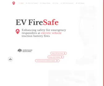 Evfiresafe.com(EV FireSafe) Screenshot