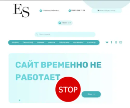 Evgenia-STyle.com(Одежда больших размеров на Евгения Стиль) Screenshot