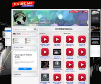 Evibe.me(Live Radio Portal) Screenshot