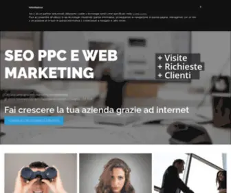 Eviblu.it(Agenzia Web Marketing Vicenza e Posizionamento Siti Internet) Screenshot