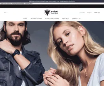 Evicci.com.au(Find your essence) Screenshot