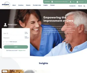 Evicore.com(Evicore is committed to providing evidence) Screenshot