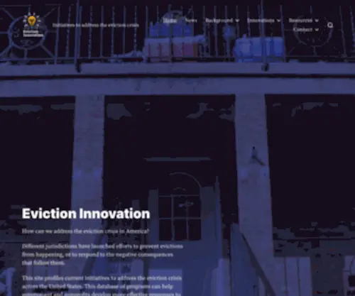 Evictioninnovation.org(Evictioninnovation) Screenshot