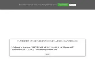 Evidence-Huissier.com(Commissaire de Justice) Screenshot