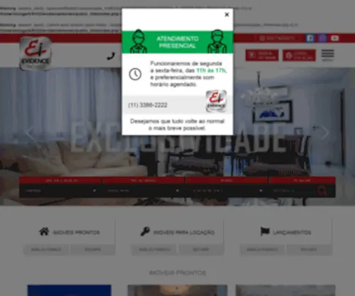 Evidenceimoveis.com.br(Imóveis) Screenshot