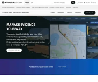 Evidencelibrary.com(The WatchGuard Evidence Library) Screenshot