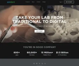 Evidentlabs.com(Evident) Screenshot