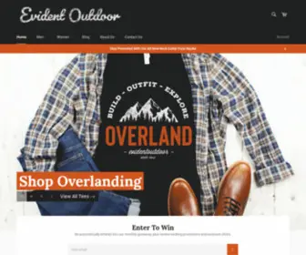 Evidentoutdoor.com(Evident Outdoor) Screenshot