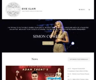 Evieclair.com(Evie Clair) Screenshot