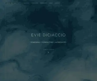 Eviediciaccio.com(Coaching and Consulting) Screenshot