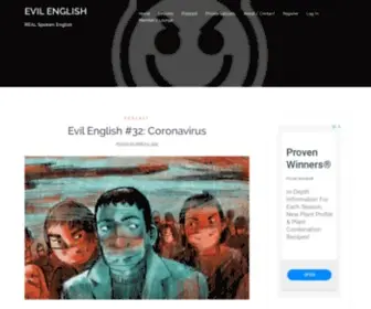 Evilenglish.net(EVIL ENGLISH) Screenshot